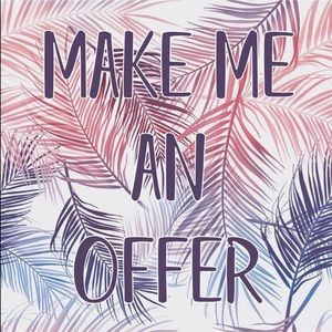 OPEN TO ALL OFFERS :)